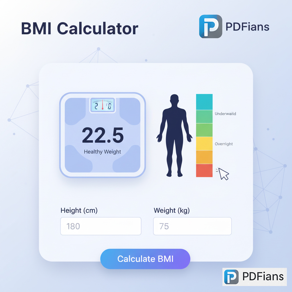 BMI Calculator-PDFians