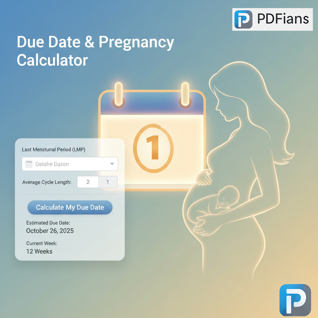 Due Date & Pregnancy Calculator-PDFians