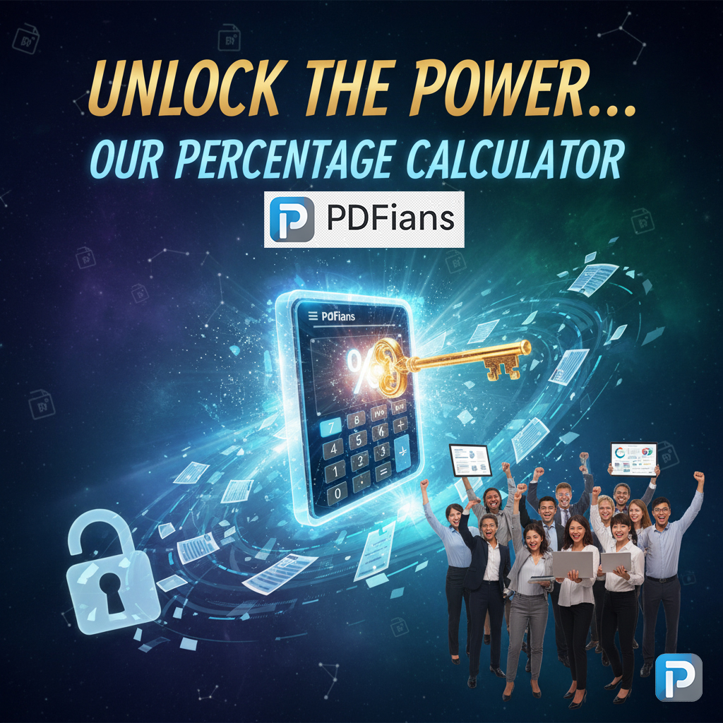Percentage Calculator-PDFians