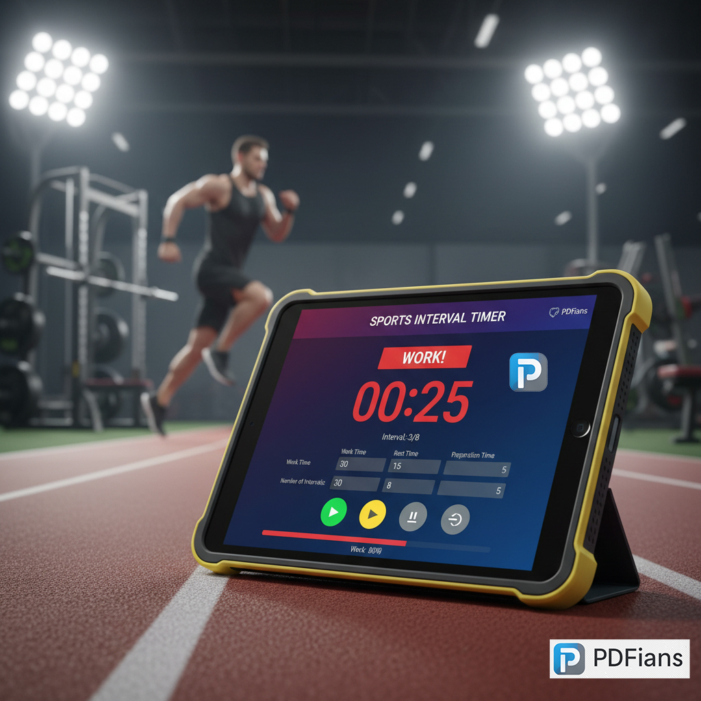 Sports Interval Timer-PDFians