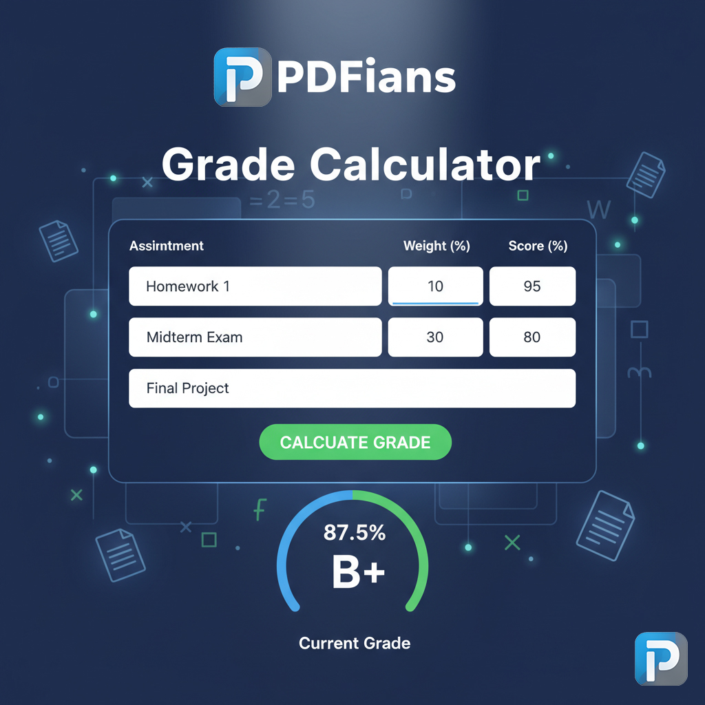 Grade Calculator-PDFians